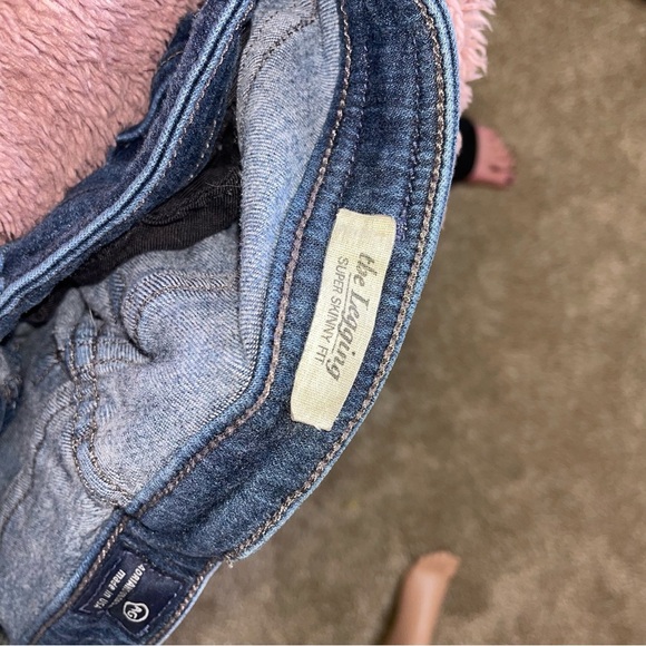 Ag Adriano Goldschmied jeans the Legging Super Skinny Fit dark wash stretch 29R - Picture 7 of 8